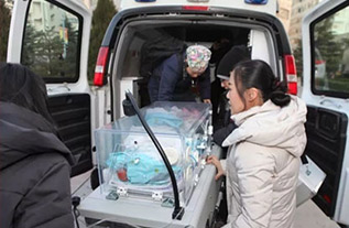 吴堡县妇婴监护型护送